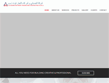 Tablet Screenshot of adsaniqatar.com